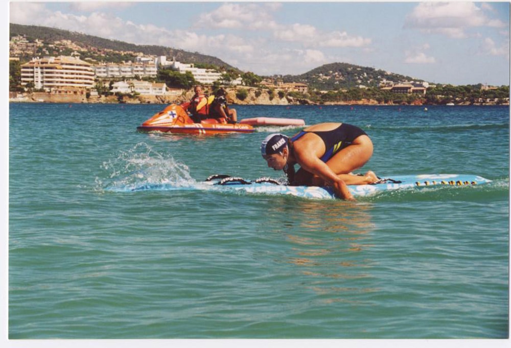 Championne d'europe planche 2001